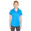 UltraClub Ladies' Cool & Dry Jacquard Stripe Polo | https://www.bestnamebadges.com
