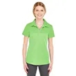 UltraClub Ladies' Cool & Dry Jacquard Stripe Polo | https://www.bestnamebadges.com