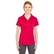 UltraClub Ladies' Cool & Dry Jacquard Stripe Polo | https://www.bestnamebadges.com