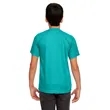 UltraClub Youth Cool & Dry Sport Performance Interlock T-... | https://www.bestnamebadges.com