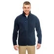 UltraClub Men's Microfleece Full-Zip Jacket | https://www.bestnamebadges.com