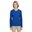 UltraClub Ladies' Cool & Dry Performance Long-Sleeve Top | https://www.bestnamebadges.com