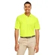 CORE365 Men's Radiant Performance Pique Polo With Reflect... | https://www.bestnamebadges.com