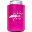 Premium Foam Collapsible Metallic Coolies | https://www.bestnamebadges.com