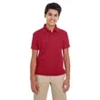 CORE365 Youth Origin Performance Pique Polo | https://www.bestnamebadges.com
