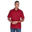 CORE365 Men's Origin Performance Pique Polo With Pocket | https://www.bestnamebadges.com