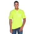CORE365 Men's Origin Performance Pique Polo With Pocket | https://www.bestnamebadges.com