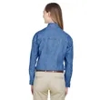 UltraClub Ladies' Cypress Denim | https://www.bestnamebadges.com
