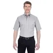 UltraClub Men's Tall Classic Wrinkle-Resistant Short-Slee... | https://www.bestnamebadges.com