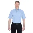 UltraClub Men's Tall Classic Wrinkle-Resistant Short-Slee... | https://www.bestnamebadges.com