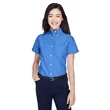 UltraClub Ladies' Classic Wrinkle-Resistant Short-Sleeve ... | https://www.bestnamebadges.com