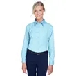 UltraClub Ladies' Whisper Twill | https://www.bestnamebadges.com