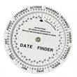 Double Layer Customized Date Calculation | https://www.bestnamebadges.com