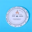 Double Layer Customized Date Calculation | https://www.bestnamebadges.com