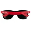 Custom Two Tone Plastic Sunglasses | https://www.bestnamebadges.com