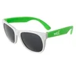 Custom Two Tone Plastic Sunglasses | https://www.bestnamebadges.com