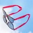 Custom Two Tone Plastic Sunglasses | https://www.bestnamebadges.com