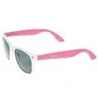 Custom Two Tone Plastic Sunglasses | https://www.bestnamebadges.com