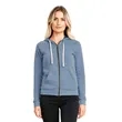 Next Level Apparel Ladies' PCH Raglan Zip Hoodie | https://www.bestnamebadges.com