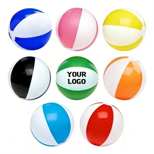 Colorful Inflatable 15 Inches Beach Toy Ball