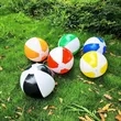 Colorful Inflatable 15 Inches Beach Toy Ball | https://www.bestnamebadges.com