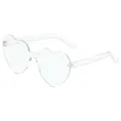 Customized Heart Shaped Frameless Sunglasses | https://www.bestnamebadges.com