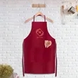 Big Accessories Two-Pocket 30" Apron | https://www.bestnamebadges.com