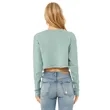 Bella + Canvas Ladies' Cropped Fleece Crew | https://www.bestnamebadges.com