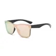 Customized Rimless Mirrored One Piece Lens Sunglasses | https://www.bestnamebadges.com