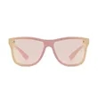 Customized Rimless Mirrored One Piece Lens Sunglasses | https://www.bestnamebadges.com