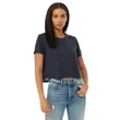Bella + Canvas Ladies' Flowy Cropped T-Shirt | https://www.bestnamebadges.com