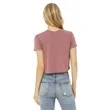 Bella + Canvas Ladies' Flowy Cropped T-Shirt | https://www.bestnamebadges.com