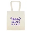 Custom Everyday Cotton Tote Bags | https://www.bestnamebadges.com