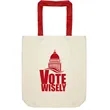 Custom Promotional Cotton Tote Bags | https://www.bestnamebadges.com