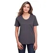 CORE365 Ladies' Fusion ChromaSoft™ Performance T-Shirt | https://www.bestnamebadges.com