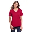 CORE365 Ladies' Fusion ChromaSoft™ Performance T-Shirt | https://www.bestnamebadges.com
