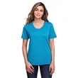 CORE365 Ladies' Fusion ChromaSoft™ Performance T-Shirt | https://www.bestnamebadges.com