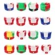 Customized Fans Crazy Wig Headband | https://www.bestnamebadges.com