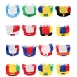 Customized Fans Crazy Wig Headband | https://www.bestnamebadges.com