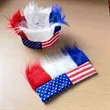 Customized Fans Crazy Wig Headband | https://www.bestnamebadges.com