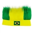 Customized Fans Crazy Wig Headband | https://www.bestnamebadges.com