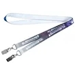 Open Ended Double Clip Full Color Lanyards | https://www.bestnamebadges.com