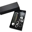 Genuine Leather Key Organizer | https://www.bestnamebadges.com