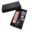 Genuine Leather Key Organizer | https://www.bestnamebadges.com