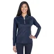 CORE365 Ladies' Kinetic Performance Quarter-Zip | https://www.bestnamebadges.com