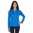 CORE365 Ladies' Kinetic Performance Quarter-Zip | https://www.bestnamebadges.com