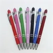 Custom Metal Soft Touch Stylus Pen | https://www.bestnamebadges.com