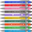 Custom Metal Soft Touch Stylus Pen | https://www.bestnamebadges.com