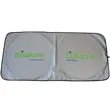 Custom Foldable Car Sunshade | https://www.bestnamebadges.com