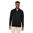 CORE365 Unisex Fusion ChromaSoft™ Fleece Quarter-Zip | https://www.bestnamebadges.com